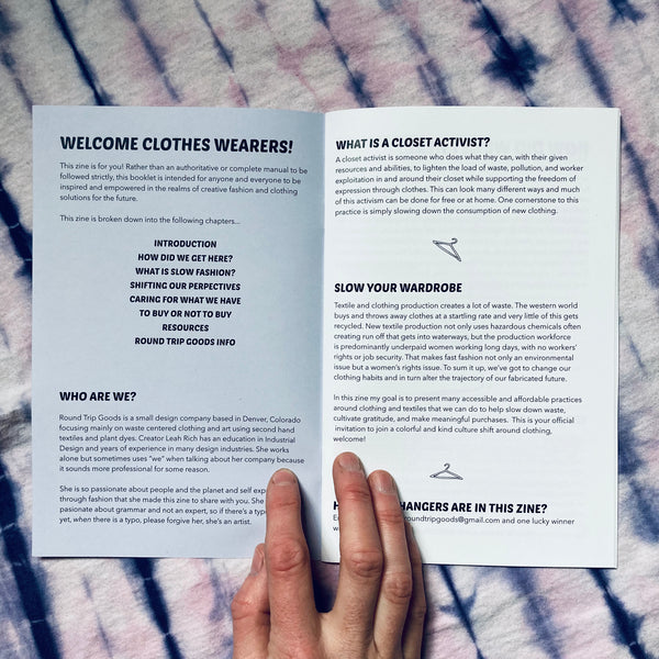 Slow Fashion Zine