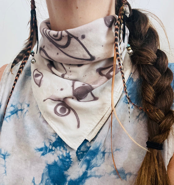 Ojos painted bandanas