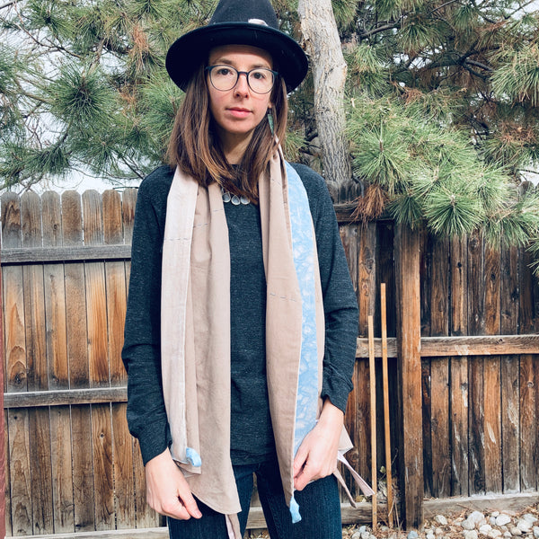 Orbit Embroidered Shawl