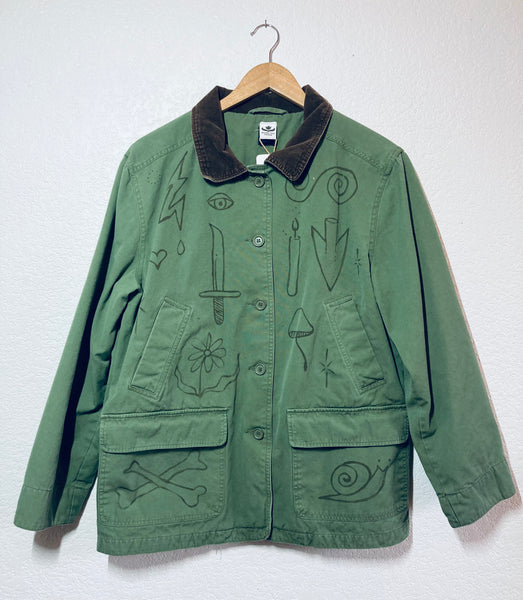 M ~ Canvas tattoo jacket