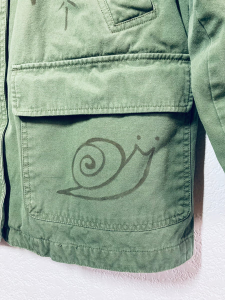M ~ Canvas tattoo jacket