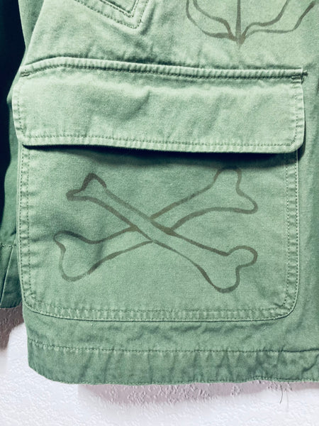 M ~ Canvas tattoo jacket