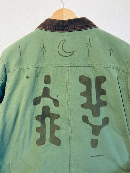 M ~ Canvas tattoo jacket