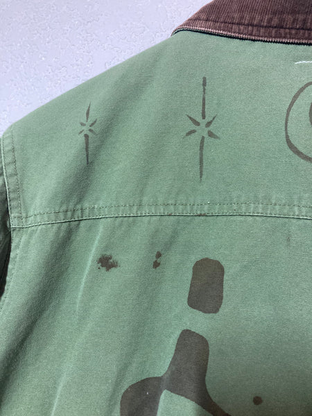 M ~ Canvas tattoo jacket