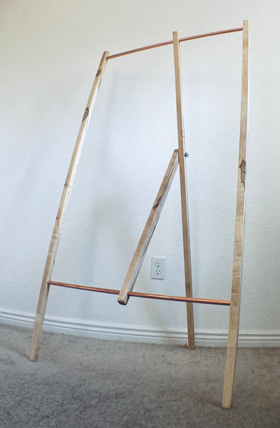 Collapsible Clothing Rack Build Plans